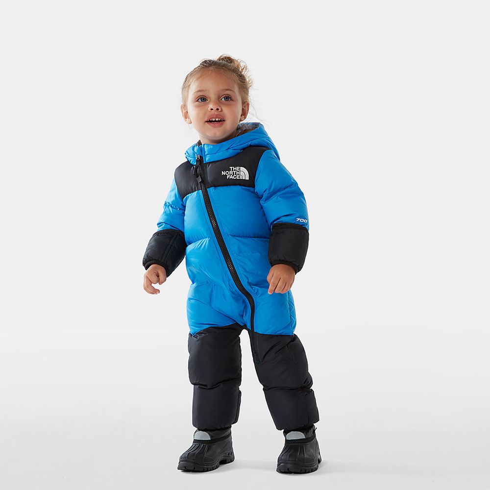 The North Face Jackets Baby Australia - The North Face One-Piece Blue (TDJ-823954)